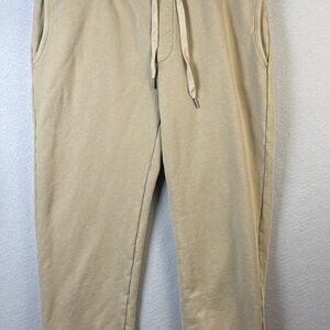 NSF Joggers Womens Size L Latte Brown Pull‎ On Workout Sweatpants With Pockets